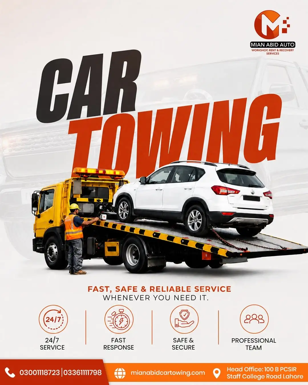 Mian Abid Car Towing Service